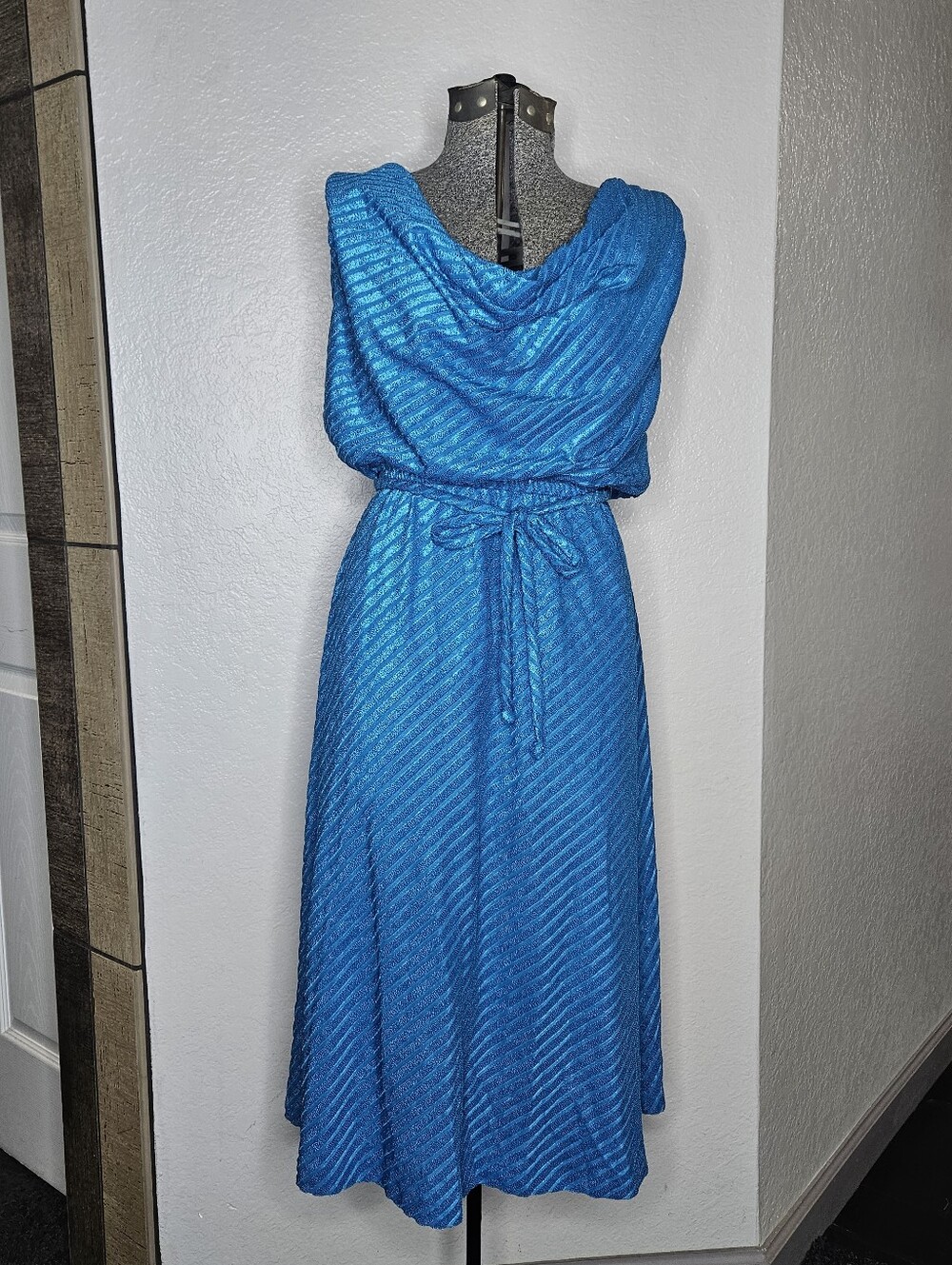 Vintage 80s Striped Dress